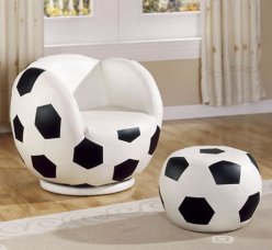 Kids Soccerball Chair &