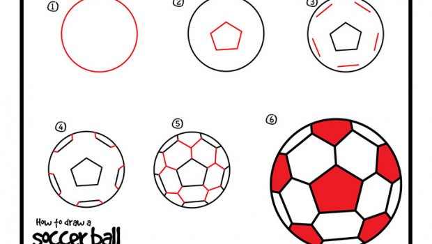 Draw Soccer ball