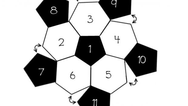 Soccer ball pattern