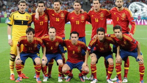 Spanish soccer team