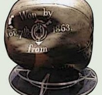 The Charles Goodyear football basketball, initial ever before vulcanized plastic soccer ever sold