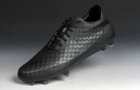 All Black Nike Soccer Cleats