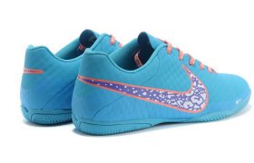 Blue Indoor Soccer Shoes