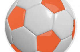Orange Soccer ball