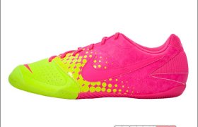 Pink Indoor Soccer Shoes