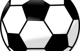Soccer ball outline
