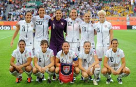 USA girls soccer team