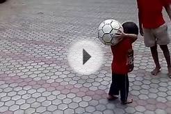 2 year old Indian soccer player || From Mumbai - Vile