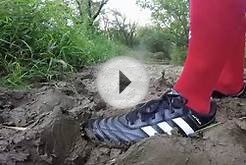 Adidas Cleats & Soccer Socks in Deep Wet Mud