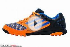 adidas Freefootball Xite Turf Soccer Shoe Zest with Blue