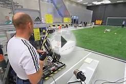 Adidas Research Center Soccer Ball Kicking Machine