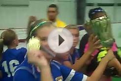 Cajun Soccer Club Girls win State Indoor Cup