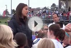 Carli Lloyd Q&A at Summit Soccer Club