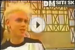 Depeche Mode soccer team (Germany 1986)