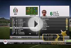 FIFA 12 - MEXICO ROSTER & PLAYER RATINGS REQUESTED BY