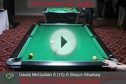 Irish Premier Pool League - David McQuillan Vs Shaun Sharkey