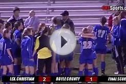 Lexington Christian Academy Girls Soccer Reach Elite 8