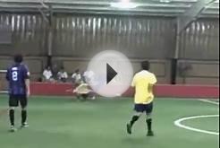 Mexican Soccer Player "Ricardo" on Fire