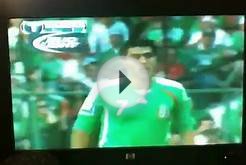 Mexico soccer players play dirty