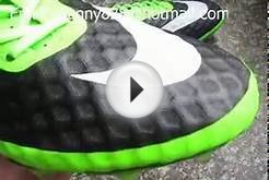 Nike HyperVenom Phantom FG soccer cleats - black green