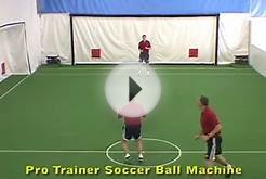 Pro Trainer Soccer indoors-soccer ball machine training