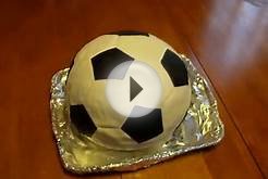 soccer ball cake