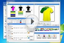 Soccer-Football Jersey Design with Smart Shirt Designer 2