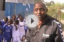 soccer jerseys to kids in Kenya, Isinya