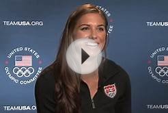 Soccer Player Alex Morgan Interview (May 15, 2012)