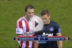 Sunderland v Man Utd Capital One Cup 1st Leg Highlights