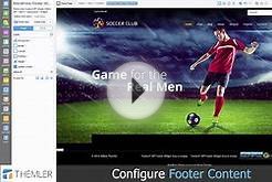Themler - Making of the Soccer Club Template