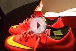 Unboxing indoor nike soccer cleats