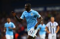 WEST BROMWICH, THE UNITED KINGDOMT - AUGUST 10: Yaya Toure of Manchester City celebrates as he scores their second objective through the Barclays Premier League match between western Bromwich Albion and Manchester City at The Hawthorns on August 10, 2015 in West Bromwich, England. (Photo by Alex Livesey/Getty pictures)